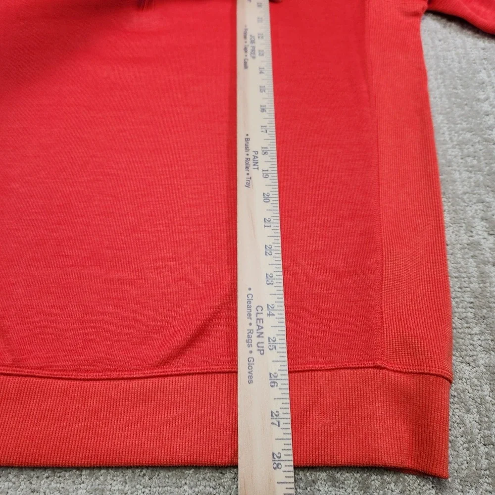 Under‎ Armour Sweatshirt Men Large Storm 1 Fleece 1/4 Zip Water Resistant Orange